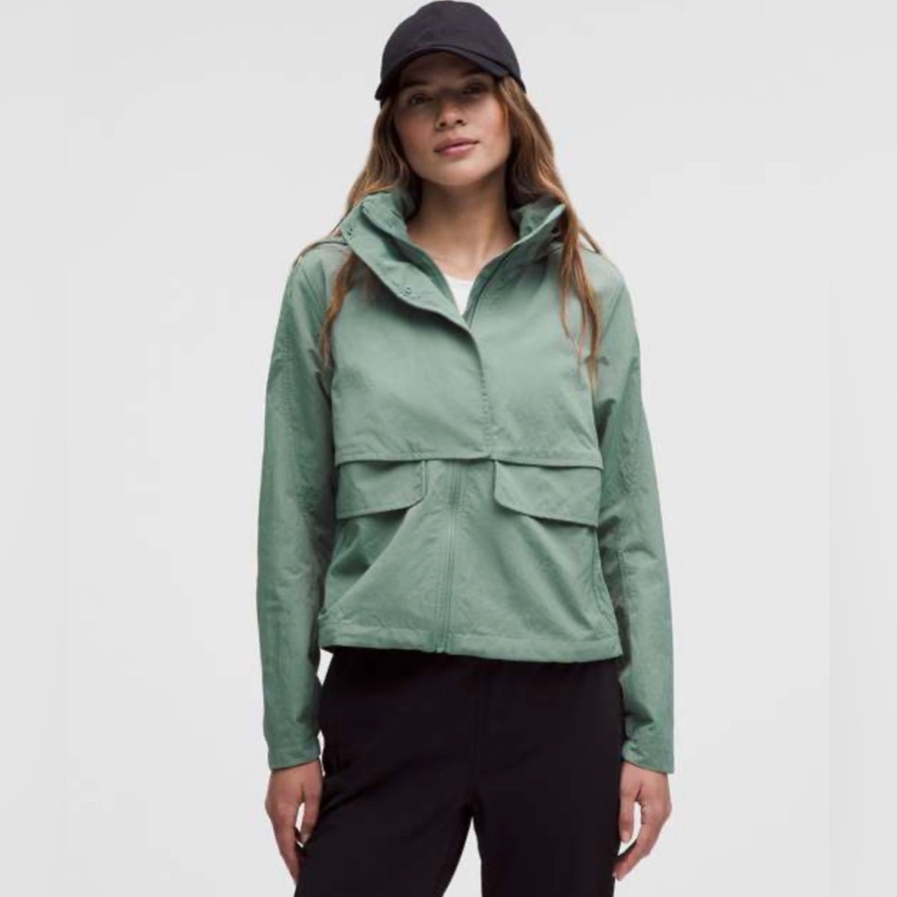 lululemon athletica Sage Green Utility Jacket